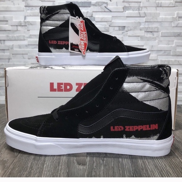 NWT Led Zeppelin High Top Vans - Picture 2 of 6